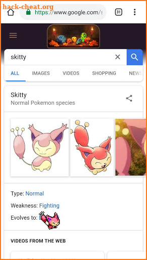 Skitty for ANeko (ANeko Skin) screenshot