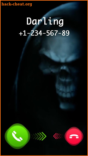 Skull Caller Screen screenshot