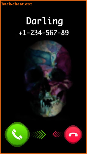 Skull Caller Screen screenshot