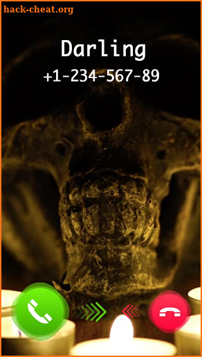 Skull Caller Screen screenshot