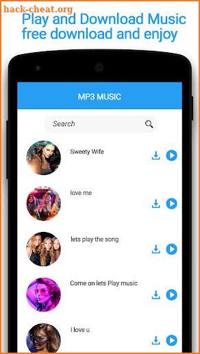 Skull Mp3 Music Download Player screenshot