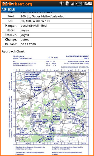 Sky-Map - Aviation Moving Map screenshot