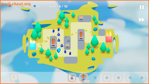 Sky TD: Tower Defense Strategy Game screenshot