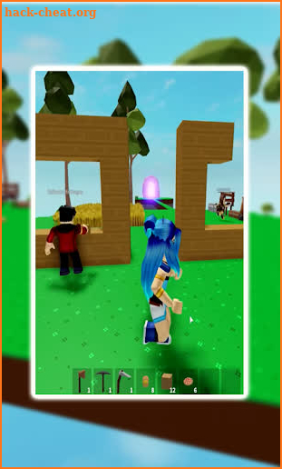 Skyblock funneh roblx obby online world 3D screenshot