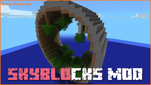 SkyBlock Map for MCPE screenshot