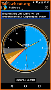 Skyclock screenshot