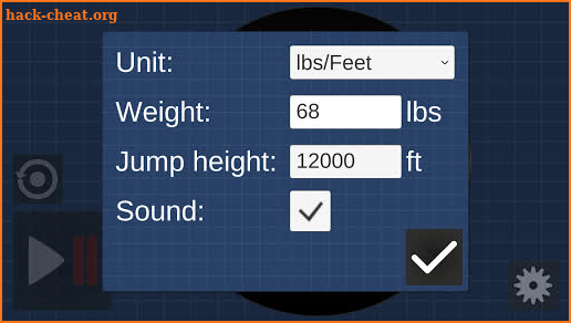 Skydive Training Altimeter screenshot