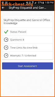 SkyPrep LMS Training Software screenshot