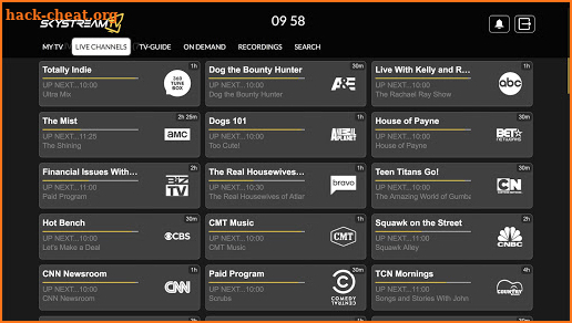 SkyStream TV screenshot