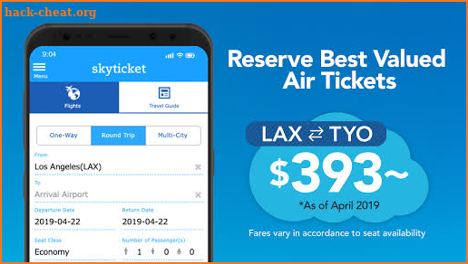 skyticket screenshot