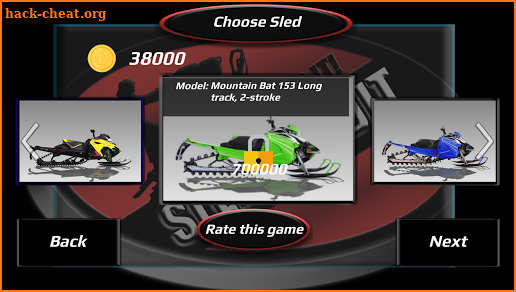 Sled Bandit - Snowmobile Racing Game screenshot