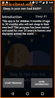 Sleep In Your Own Bed, Baby! screenshot