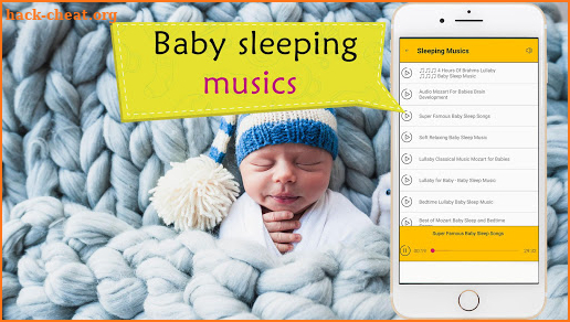 Sleeping Musics for Baby - Free Lullabies & Soothe screenshot