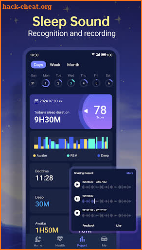 SleepTracker: Record & Improve screenshot