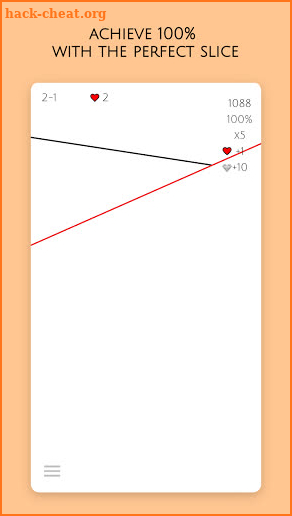 Slice the Line screenshot