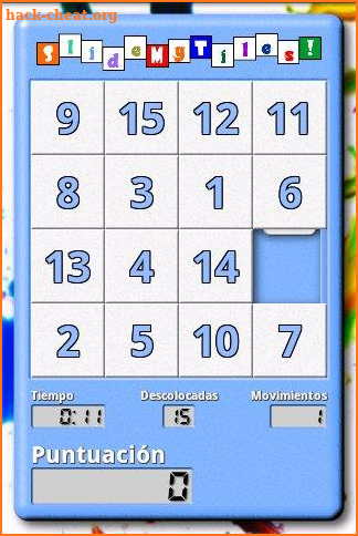 SlideMyTiles! screenshot