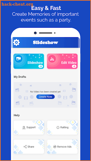 Slideshow Maker With Music & Photo Video Editor screenshot