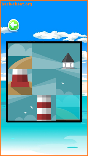 Sliding Puzzle Ocean screenshot