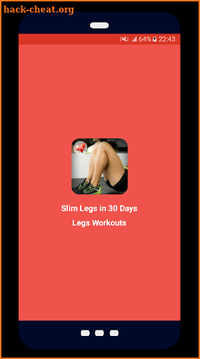 Slim Legs in 30 Days - Strong legs workout screenshot