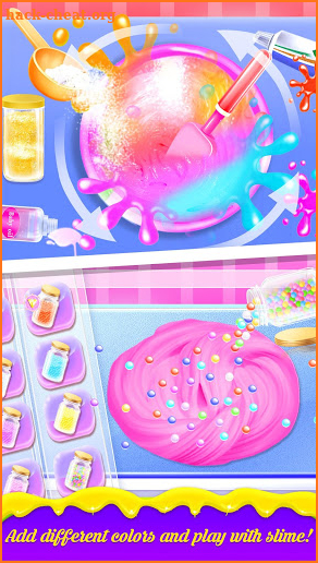 Slime games for girls - Slime Maker Simulator LOL! screenshot