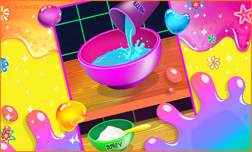 Slime maker satisfying DIY slime simulator screenshot