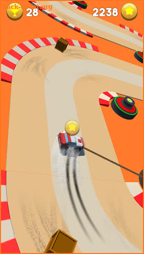 Sling drift 3d: A fast action drifting game screenshot