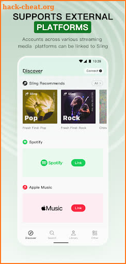 Sling-Free Streaming Music screenshot