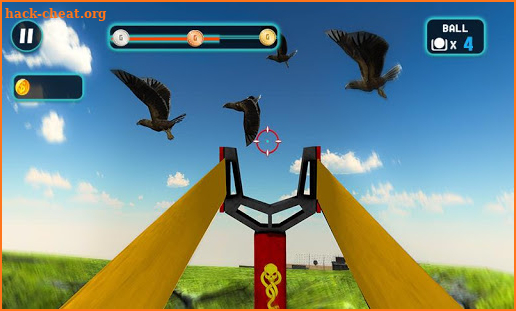 Slingshot Bird Hunt 3D Shooting Range Fun Game screenshot