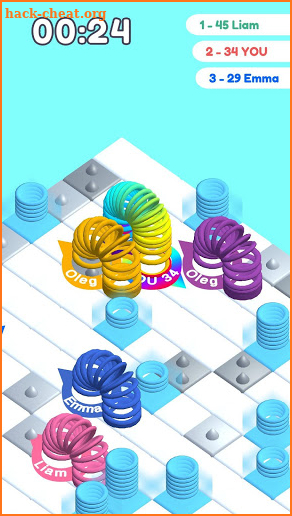 Slinky Wars.io screenshot