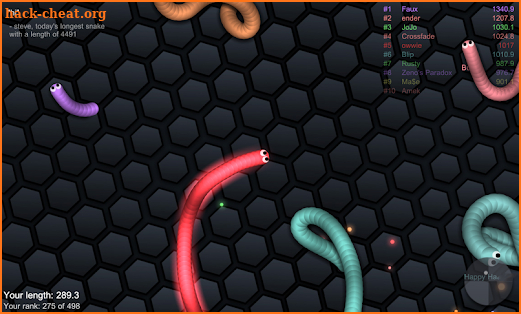 slither.io screenshot