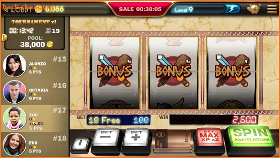 Slot Machine - Hercules 💪Free Vintage Casino Game screenshot