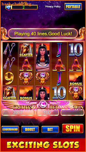 Slot Machine: New Cleopatra Slot - Vegas Feel screenshot