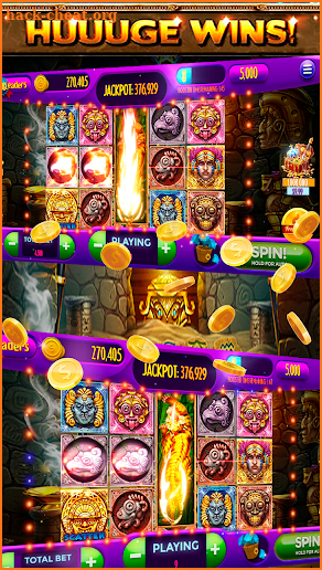 Slots! Azetc Gold Treasures Vegas Slot machines screenshot