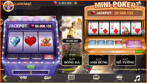 Slots BigRoyal - Game slot đẳng cấp nhất 2018 screenshot