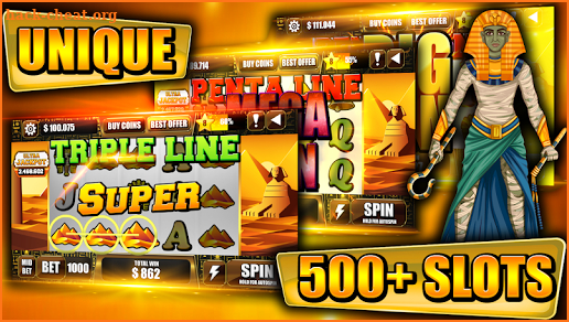 Slots Empire: Pharaoh's city of Anubis screenshot