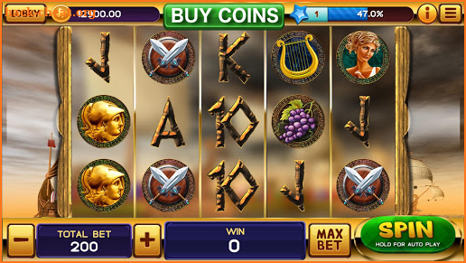 Slots - Helen of Troy Slot Machine Casino screenshot