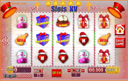 Slots KV Christmas 2019 screenshot