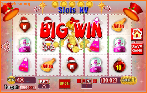 Slots KV Christmas 2019 screenshot