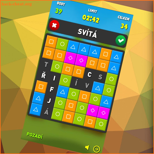 Slovní Puzzle - Česká Slovní Hra screenshot