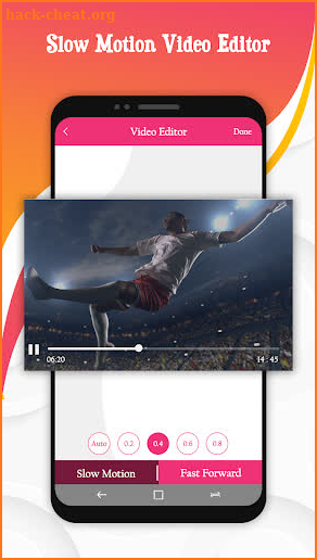 Slow & Fast Motion Video Edit screenshot