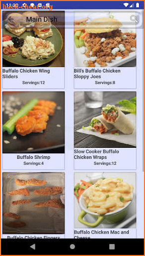 Slow Cooker Buffalo Wings screenshot