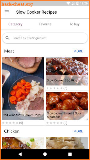 Slow Cooker Recipes screenshot