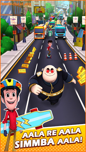 Smaashhing Simmba - Skateboard Rush screenshot