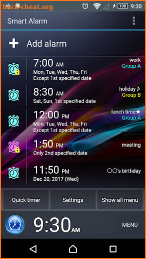 Smart Alarm (Alarm Clock) screenshot