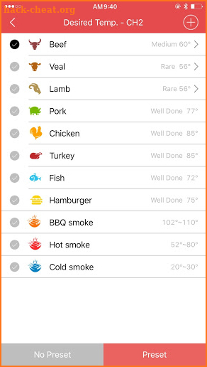 Smart BBQ Meter screenshot