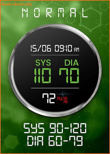 Smart Blood Pressure Monitor screenshot