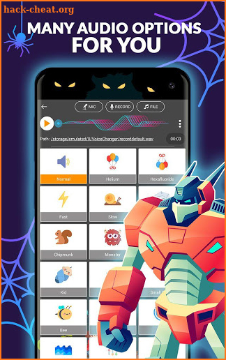 Smart Changing Voice 2019 - FunVoice Studio screenshot