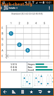 smart Chords & tools (guitar, bass, banjo, uke... screenshot