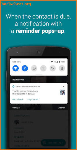 Smart Contact Reminder screenshot