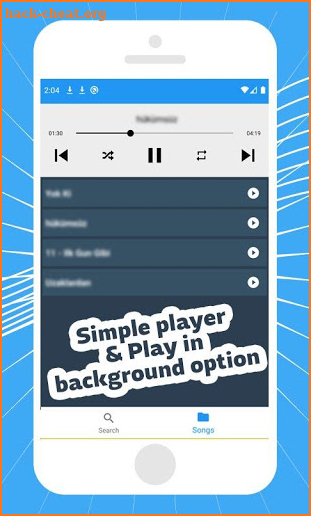 Smart Free Music and Offline Music Player screenshot